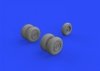 Eduard 648328 He 219 wheels TAMIYA 1/48